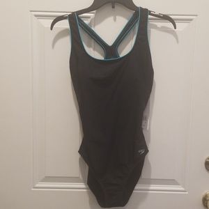 Speedo one piece bathing suit